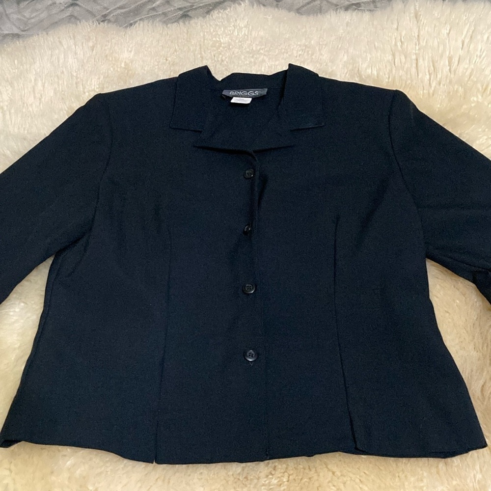 Briggs New York Black Women's Top